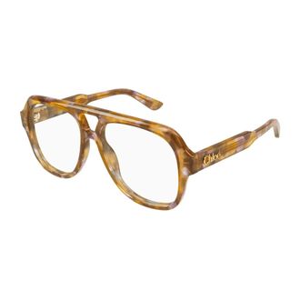Chlo&eacute; Pilot Optical Frame - female - Chlo&eacute; - Glasses - Brown - 56 MM - Accessories