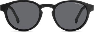Carrera Zwart Grijs Gepolariseerde Zonnebril - Heren - Zonnebrillen - Zwart - 50 MM - Accessoires