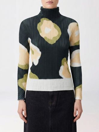 Issey Miyake Top dolcevita Issey Miyake in jersey stampato