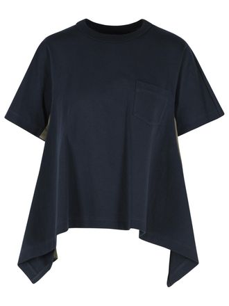 sacai Marine katoenen T-shirt