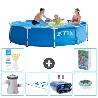 Intex Piscina Con Estructura Redonda - 305x76 Cm - 7-piezas S305