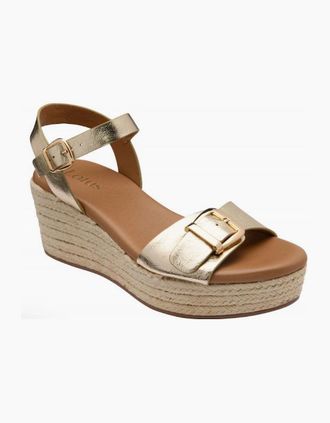 Lotus Womens Lotus Emeia ladies sandal in Gold - Brown - Size: 5