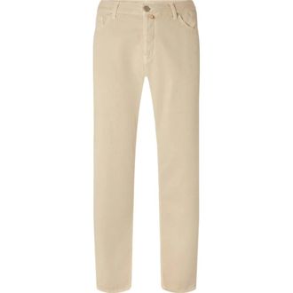 Jacob Cohen Slim-fit Jeans, male, Beige, Size: W32 Edo Jeans
