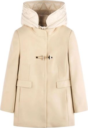 Fay Oversized Jas - Dames - Mantel - Beige - M - Jassen