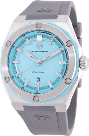 Technomarine Coral Quartz Green Dial Mens Watch TM-416073