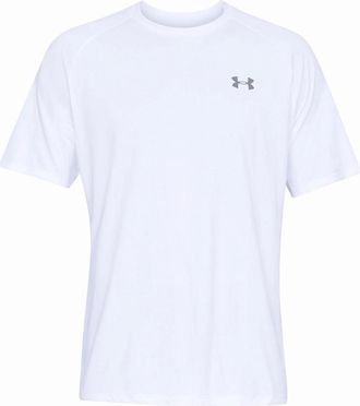 Under Armour Mens Under Armour Mens Tech T-Shirt - White/Multi - Size: 40