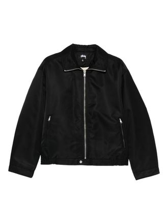 St&uuml;ssy Giacca con zip - Nero