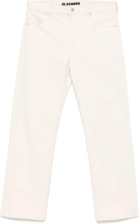 Jil Sander Natuurlijke Heren Jeans Stijlvolle Casual Kleding - Heren - Regular Fit Jeans - Beige - W30 - Katoen - Jeans