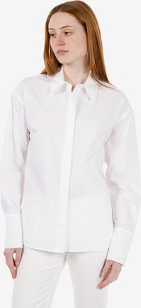 Patrizia Pepe Camicia in cotone over bianca