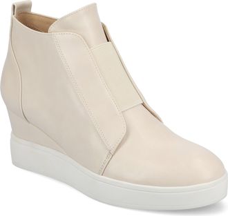 Journee Collection Collection Womens Clara Sneaker Wedge
