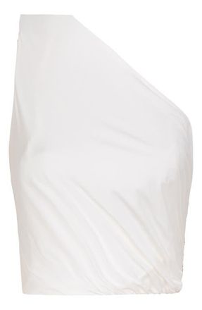 Vix Zoe One-Shoulder Cover-Up Top in Off White at Nordstrom, Size Medium