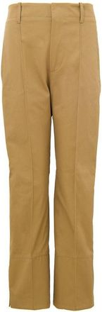 Bottega Veneta Rechtdoorgaande broek met stikseldetails