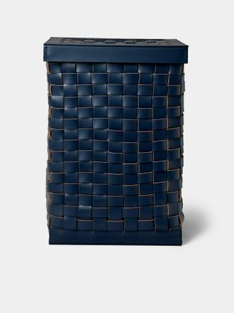 Riviere Barcelona Water-Resistant Leather Laundry Basket