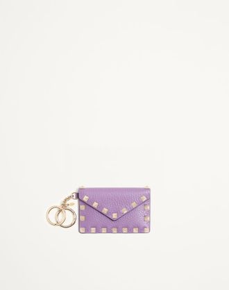 Valentino Garavani Valentino Garavani Rockstud charm in grainy calfskin Wo