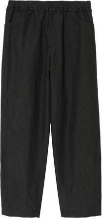 Undercover wool-linen blend trousers - men - Linen/Flax/Wool - 5 - Grey