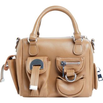 Cynthia Rowley Mini Leather Cargo Bag in Brown at Nordstrom