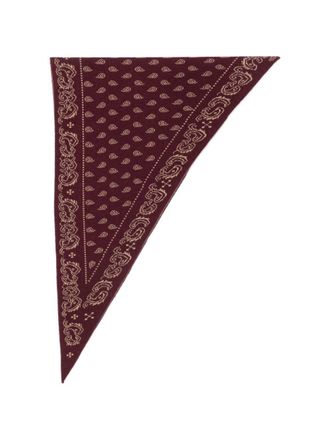 Guest In Residence bedrukte kasjmier Foulard