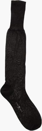 STORY LORIS Solid Color Cotton Long Socks with Contrasting Logo size 12