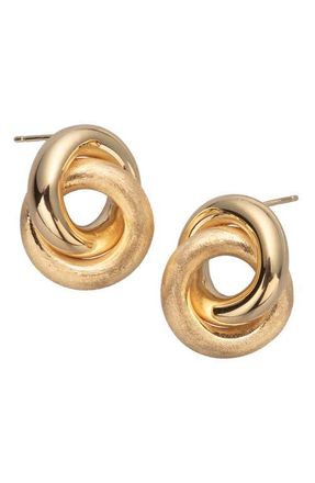 Jennifer Zeuner Marlowe Earrings in Yellow Gold at Nordstrom