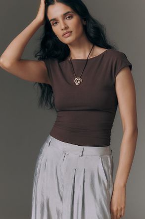 Good American Super Stretch Open Back Bodysuit