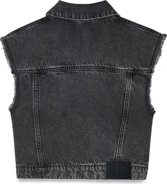 Marc Jacobs Cotton Sleeveless Jacket - Black