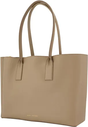 Marc Jacobs Womens The Work Tote Shopper Bag - Marc Jacobs Leather Beige Cowhide Totes-Shopping-Bags