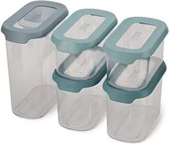 Joseph Joseph Joseph Joseph Cupboardstore Rectangular Establecer 1,3 L Verde, Blanco 5 Pieza(s)