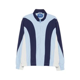 Awake NY Light Jackets, male, Multicolor, Size: S Panelled Zip Jacket