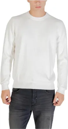 Antony Morato Truien - Heren - Ronde hals truien - Wit - L - Truien & Vesten