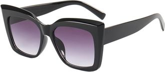 Generic Outdoor Mens Vacation Sunglasses Large Frame Sports Women Commuter Sun Glasses(Grey)