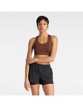 New Balance Nb Define - Reggiseno da allenamento color pumpernickel-Marrone