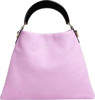 Marni Stijlvolle Schoudertas - Dames - Handtassen - Roze - ONE Size - Tassen