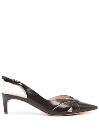 Del Carlo 50 mm Paris pumps - Bruin
