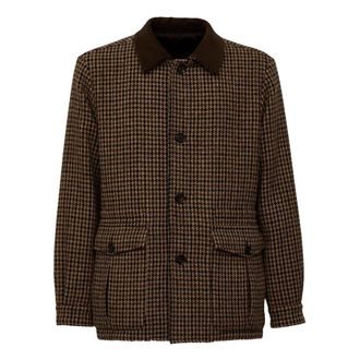 Caruso Giacca Imbottita Dalila - - Jackets - Uomo - Marrone - M