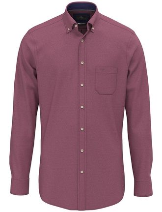 Fynch-Hatton Overhemd Fynch Hatton deep merlot flanel