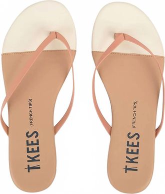 Tkees Womens French Tips Sandal In Ivory Sand