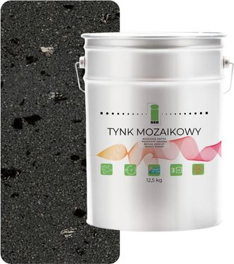 OEM Yeso De Mosaico Con Resina De Mica Y Grafito Clase 1 Mosaico 12,5 Kg Resistente A Las Heladas