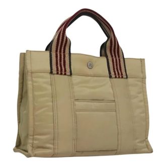 Burberry Pre-owned Nylon handbags - Dames - Vintage Shopper - Beige - ONE Size - Nylon - Vintage