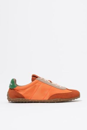 Bimba & Lola Suede Nylon 13 29 Sneaker in Orange at Nordstrom, Size 37