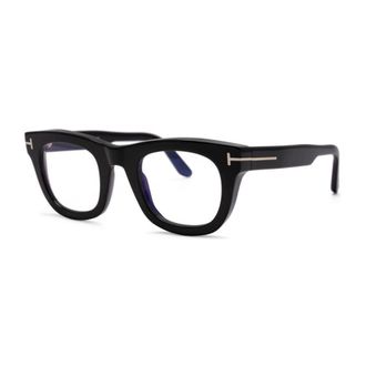 Tom Ford Mens Black Square Eyeglass Frames FT5872-B 001
