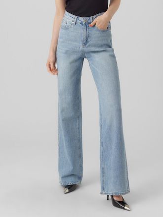 Vero Moda Wijde jeans met hoge taille
