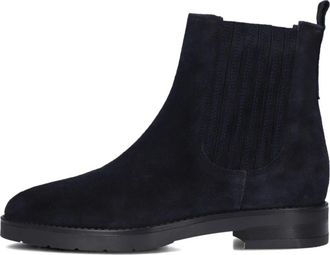 Notre-V Blauwe Chelsea Boots voor Stijlvol Comfort - Dames - Chelseaboots - Blauw - 37 EU - Leer - Schoenen