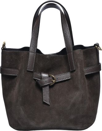 Isabella Rhea Bordeauxrood Rundleer Tas