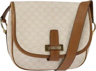 Celine Pre-owned Cross Body Bags, female, White, Size: ONE SIZE Pre-owned Vintage Cross Body Bag