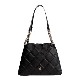 Tommy Hilfiger TH Feminine Mini Tote - female - Tommy Hilfiger - Shoulder Bags - Black - ONE SIZE - Bags