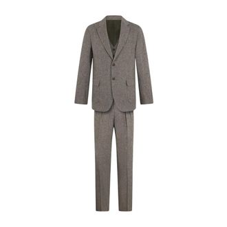 Brooks Brothers Abito Tre Pezzi - - Suits - Uomo - Beige - 3XL