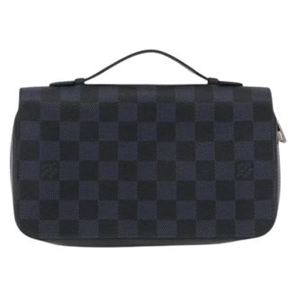 Louis Vuitton Pre-owned Leather Clutch - Heren - Pre-owned - Zwart - Maat: ONE Size Leer