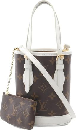 Louis Vuitton Borsa a secchiello con monogramma 2021 - Marrone
