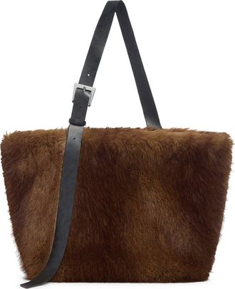 Apparis Esti Pluche Faux Mink Tote at Nordstrom