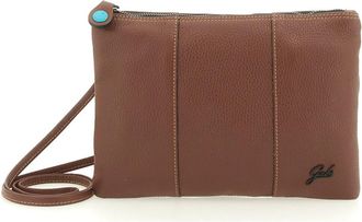 Gabs Zwarte leren crossbody tas Beyonce M - Dames - Schoudertassen - Bruin - ONE Size - Leer - Tassen